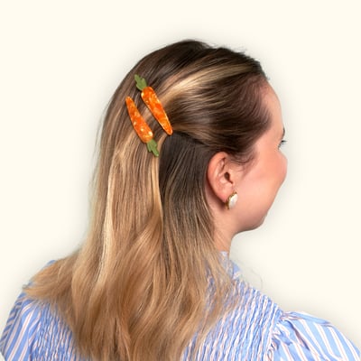 Barrette CAROTTE COUCOU SUZETTE