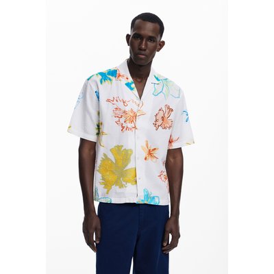 Chemise à manches courtes à motifs de feuilles DESIGUAL