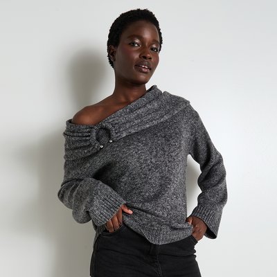 Pull col bardot GRAIN DE MALICE