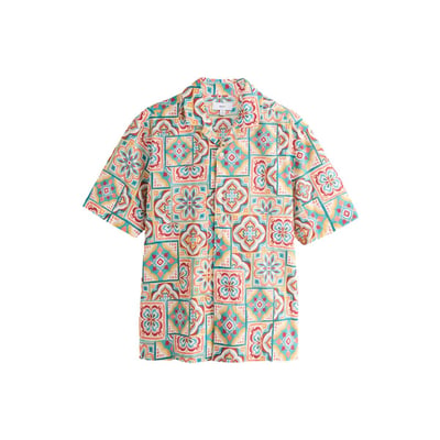 Chemise manches courtes à imprimé NEXT