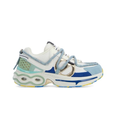 WILLO RUNNER -  BLEU/VERT/DORE NO NAME