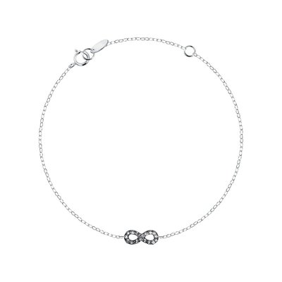 Bracelet en argent 925 et oxyde de zirconium CLEOR