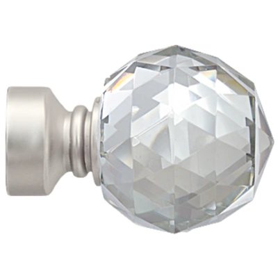 Embout 'Crystal' pour barre Ø 28 mm HOME MAISON