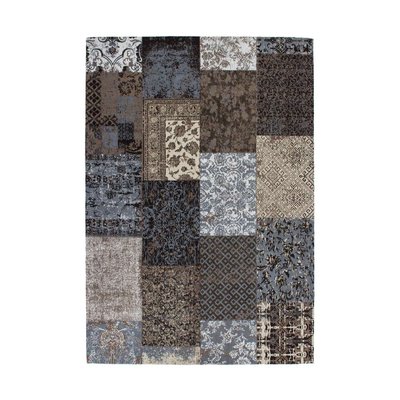 Tapis à poils plats Design rétro coton - Jacquard ONE COUTURE