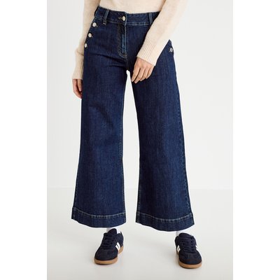 Jean wide leg cropped taille haute CACHE CACHE