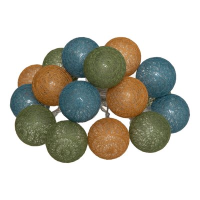 Guirlande LED à piles 16 boules ATMOSPHERA