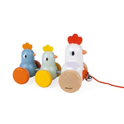 Poule Et Poussins A Promener JANOD