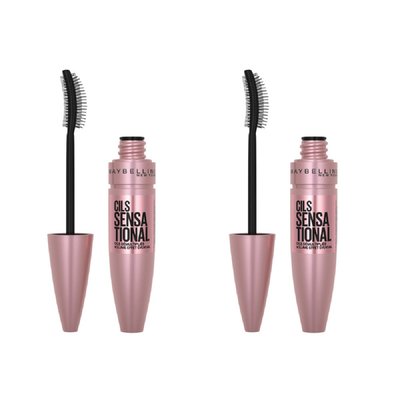 Lot de 2 Mascaras Effet Eventail - Cils Sensational MAYBELLINE NEW YORK