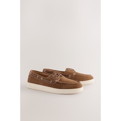 Chaussures bateau en daim à semelle cuvette NEXT