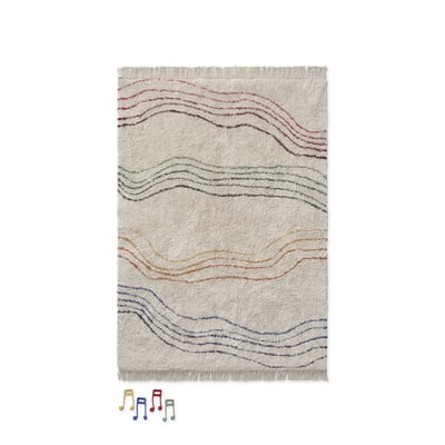 Tapis lavable Notes de musique MUSIC STUDIO LORENA CANALS
