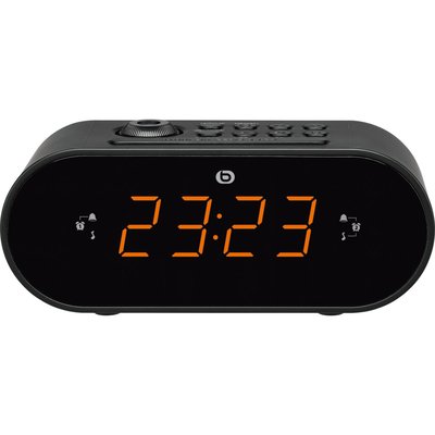 Radio réveil RRVP-200 noir ESSENTIEL B