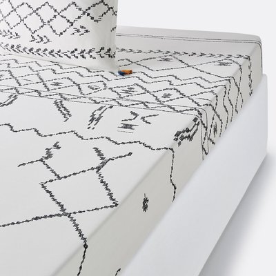 Fixleintuch Afro Craft, Baumwolle LA REDOUTE INTERIEURS