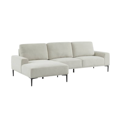 Canapé d'angle gauche 3 places tissu ATLANTA SWEEEK