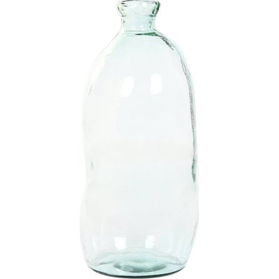 Vase en cristal recyclé transparent style organique urban RECOLLECTION