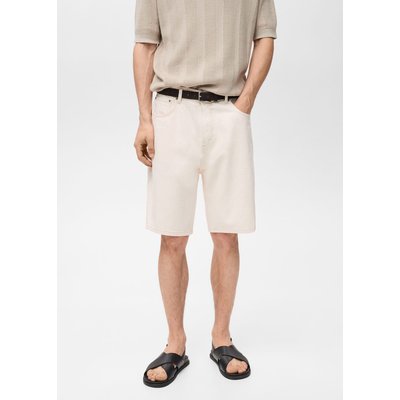 Bermuda en jean oversize MANGO MAN