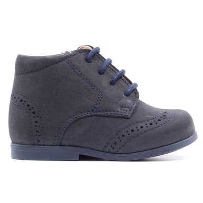 Chaussures premiers pas à lacet en daim MAÉ BONI&SIDONIE