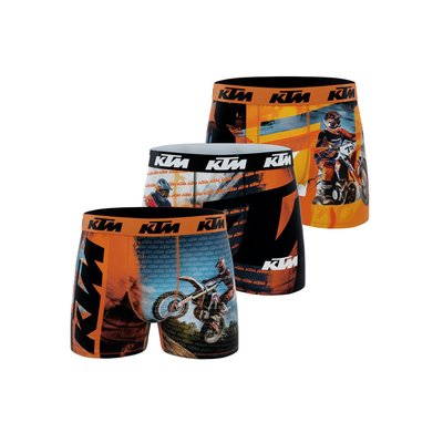 Lot de 3 Boxers microfibre FREEGUN