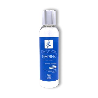 Gel douche marin en poudre sans eau PASSION MARINE
