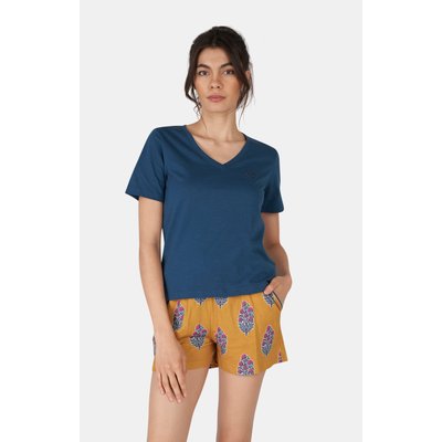 Short en coton imprimé Grand Cachemire ARTHUR