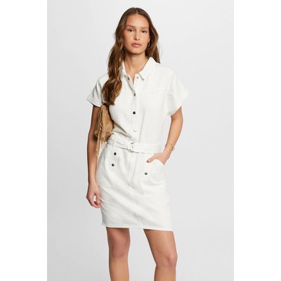 Robe courte ajustée en jean MORGAN