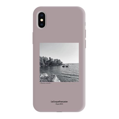 Coque silicone liquide iPhone X/XS LA COQUE FRANCAISE