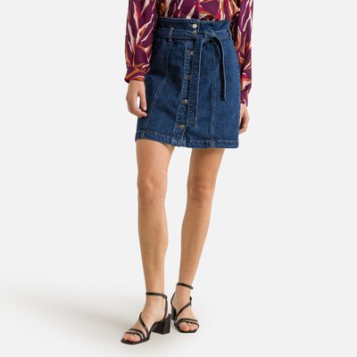 Denim Mini Skirt VILA