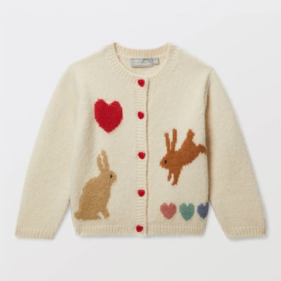 Cardigan tricot brodé BOUT'CHOU