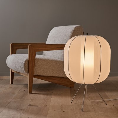 Lampe de sol, lampion en maille, Satchi AM.PM