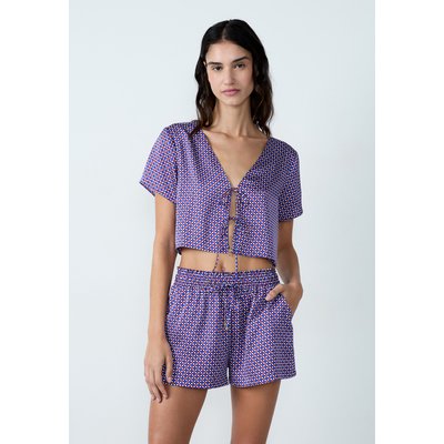 Short de pyjama satiné imprimé MAILA ETAM