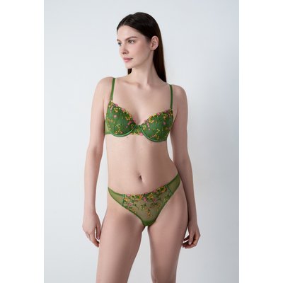 Soutien-gorge n.4 - le coques fines broderie fleurie GOURMANDISE ETAM