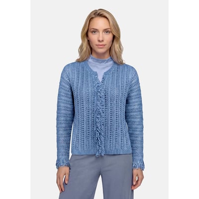 Cardigan en maille casual à franges BETTY BARCLAY