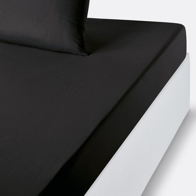 Drap-housse bonnet 30 cm, microfibre recyclée SO'HOME