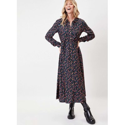 Robe chemise imprimée coupe midi ANNA LA FIANCÉE
