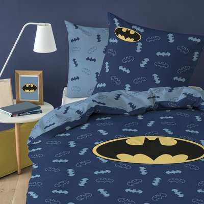 Parure de lit imprimée 100% coton, ICONIC BATMAN