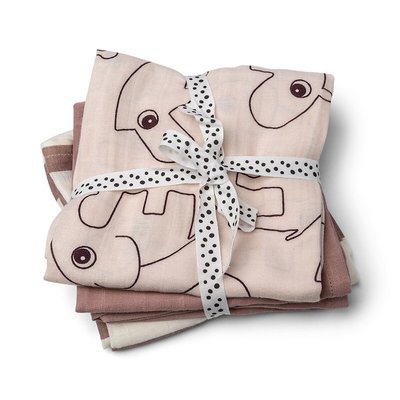 Lot de 3 langes Deer friends DONE BY DEER