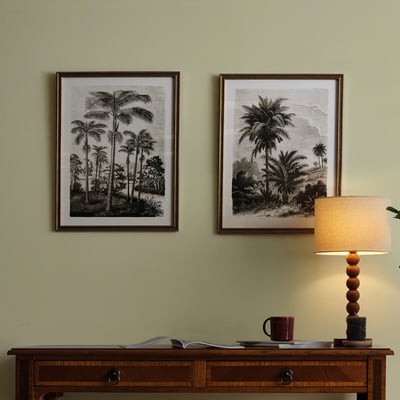 Set of 2 Colonial Sketches Framed Art ÉDITÉ
