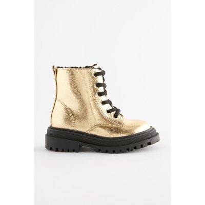 Bottines larges à lacets avec semelle épaisse NEXT