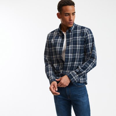 Checked Flannel Shirt, Regular Fit LA REDOUTE COLLECTIONS