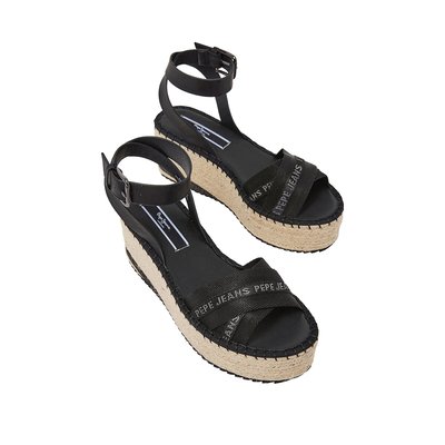 Sandales compensées Witney Cross PEPE JEANS