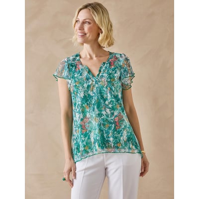 Tee-shirt maille dentelle DAXON