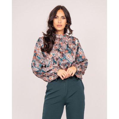 Blouse Fluide Motifs Fabus DONA LISA