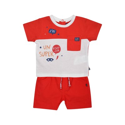 Short rouge bebe garcon La Redoute