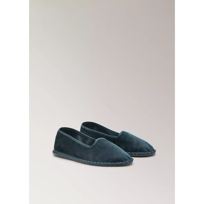 Chaussons en velours MANGO