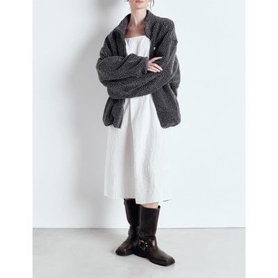 Chaqueta de manga larga con cremallera y cuello alto, HOKTOWN AMERICAN VINTAGE
