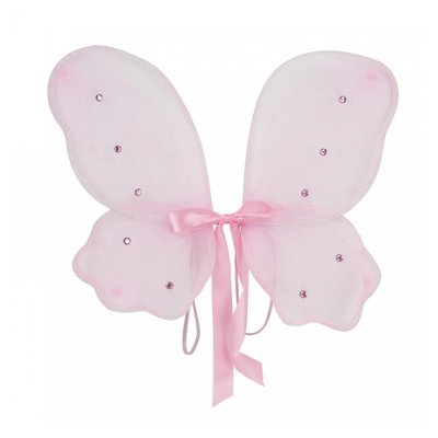 Ailes de fee rose luxe enfant PARTY PRO