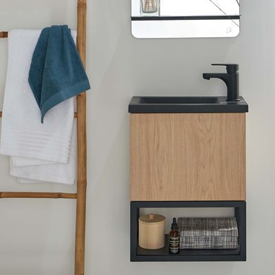 Ensemble meuble lave-mains suspendu NOVA MOB IN