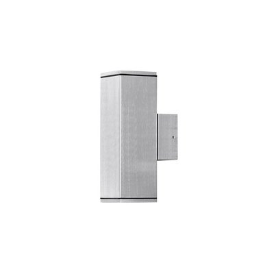 Applique Exterieur Double Cubo Gris Clair MILLUMINE