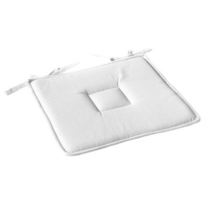 Galette de chaise plate Panama TOILINUX