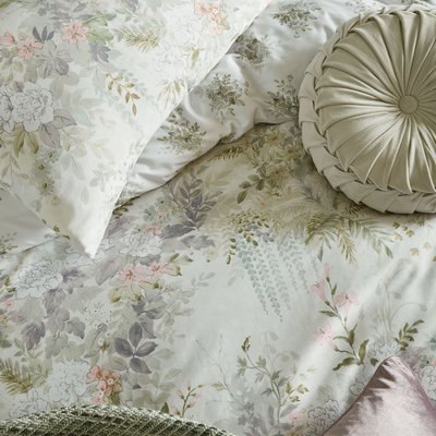 Parure de lit fleurie Linlithgow Pale Lavender pour grand lit double LAURA ASHLEY
