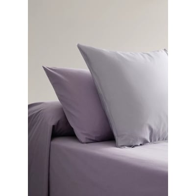 Taie d’oreiller coton fermeture nœuds 45 x 110 cm MANGO HOME